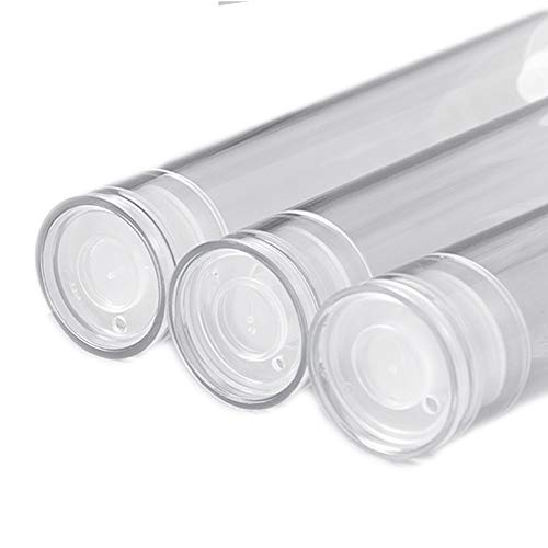 Constore 12Pcs Plastic Vacuum Pump Press Bottles Empty Airless Lotion Bottle Refillable Cosmetic Storage Container Vial Jars Portable Travel Cream Lotion Container Pot (10Ml) #TOP2