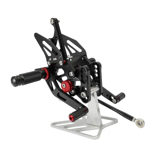 Pédale moto GSXR 1000 réglable pour ajuster sa position racing