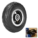 6X2 Inflation Tire Wheel Use 6' Tire Alloy Hub 160mm Pneumatic Tyre Scooter F0 Pneumatic Wheel Trolley Cart Air Wheel M8