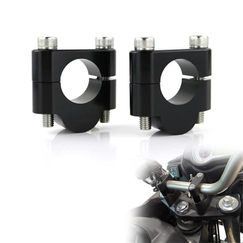 Rehausseurs de guidon 28 mm en aluminium CNC usiné pour votre moto