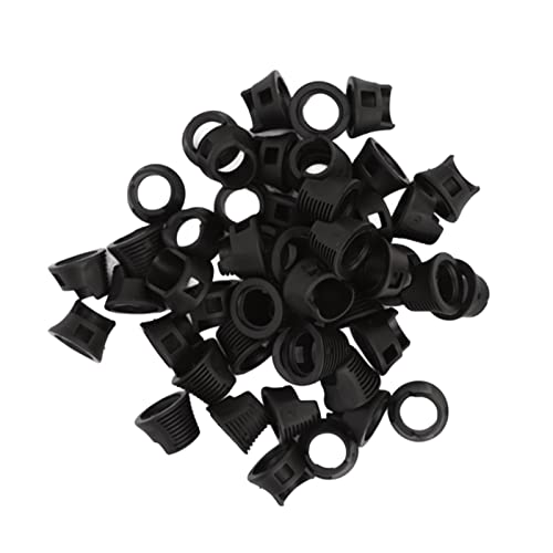 Tattoo Cartridge Finger Cover, 50Pcs Tattoo Finger Ledge Cartridge Cover Silicone Protection Shock Absorbing Loop Finger Ledge Grip Tattoo Machine Supply #TOP4