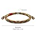 LAMIBEE Original Tibetan Bracelet Black Red and Multicolor Buddhism Handmade Knot Lucky Rope Bracelet Friendship and Couple Bracelet (Multiple Protection)