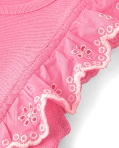 Image of Gymboree Girls' and Toddler Sleeveless Embroidered Top