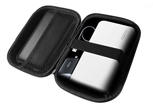 Funda rígida compatible para 2-Pack Miady cargador portátil 10000mAh