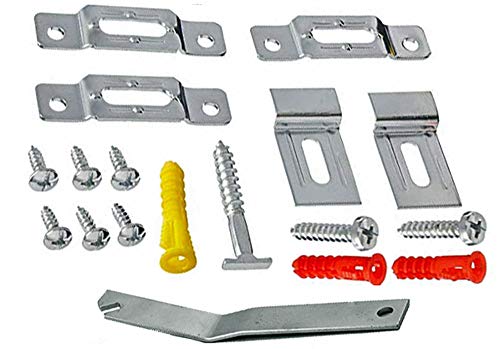 Premium Quality 10 Pack Wood Picture Frame T Screw Security Hangers With 1 Wrench