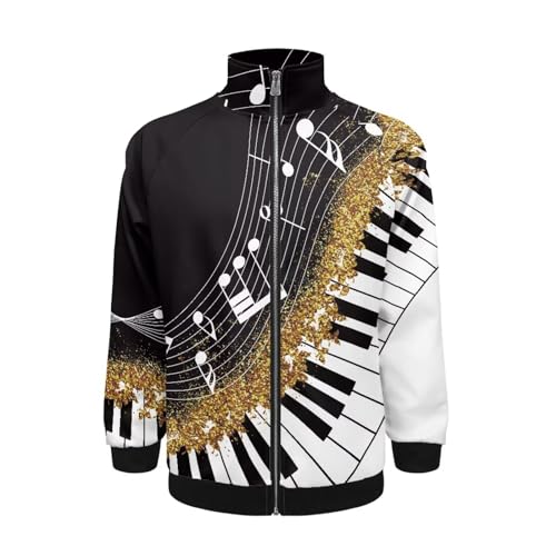 Image of Men's Lightweight Jackets Casual Full Zip Fleece Jacket Men Coats Fashion Long Sleeve Sweatshirt