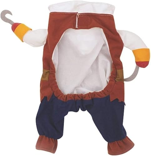 Hotumn Dog Costume Pirates Of The Caribbean Style Halloween Dog Clothes With Pirate Hat Funny Pet Outfit Cat Corsair Costume For Small Dog Role Playing Party Outdoor Walking thumb #6