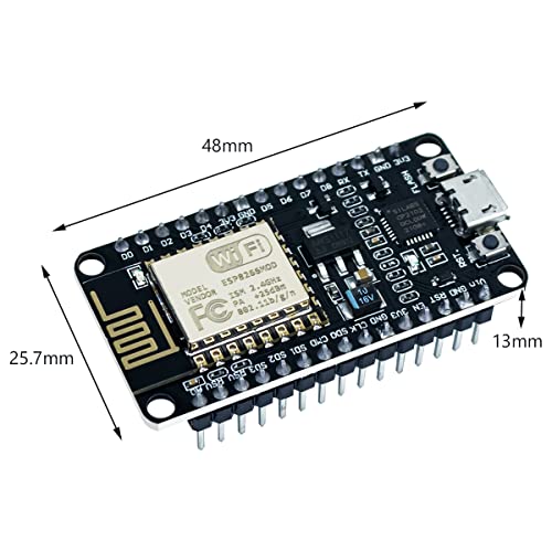 Image of Hosyond 3Pcs ESP8266 ESP-12E CP2102 NodeMCU Lua Wireless Module Development Board for Arduino IDE /Micropython