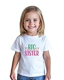 Homie Weekend Big Sister Gifts for Girls Shirts Promoted to Big Sister Announcement Shirt Toddler Short Sleeve Cotton T-Shirt 2T-8 Years