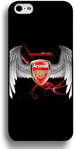 Hot New Style Phone Cover Arsenal F.C. Football Club Logo Printed For Iphone 6 6s Plus/5.5 Inch Case,In Black