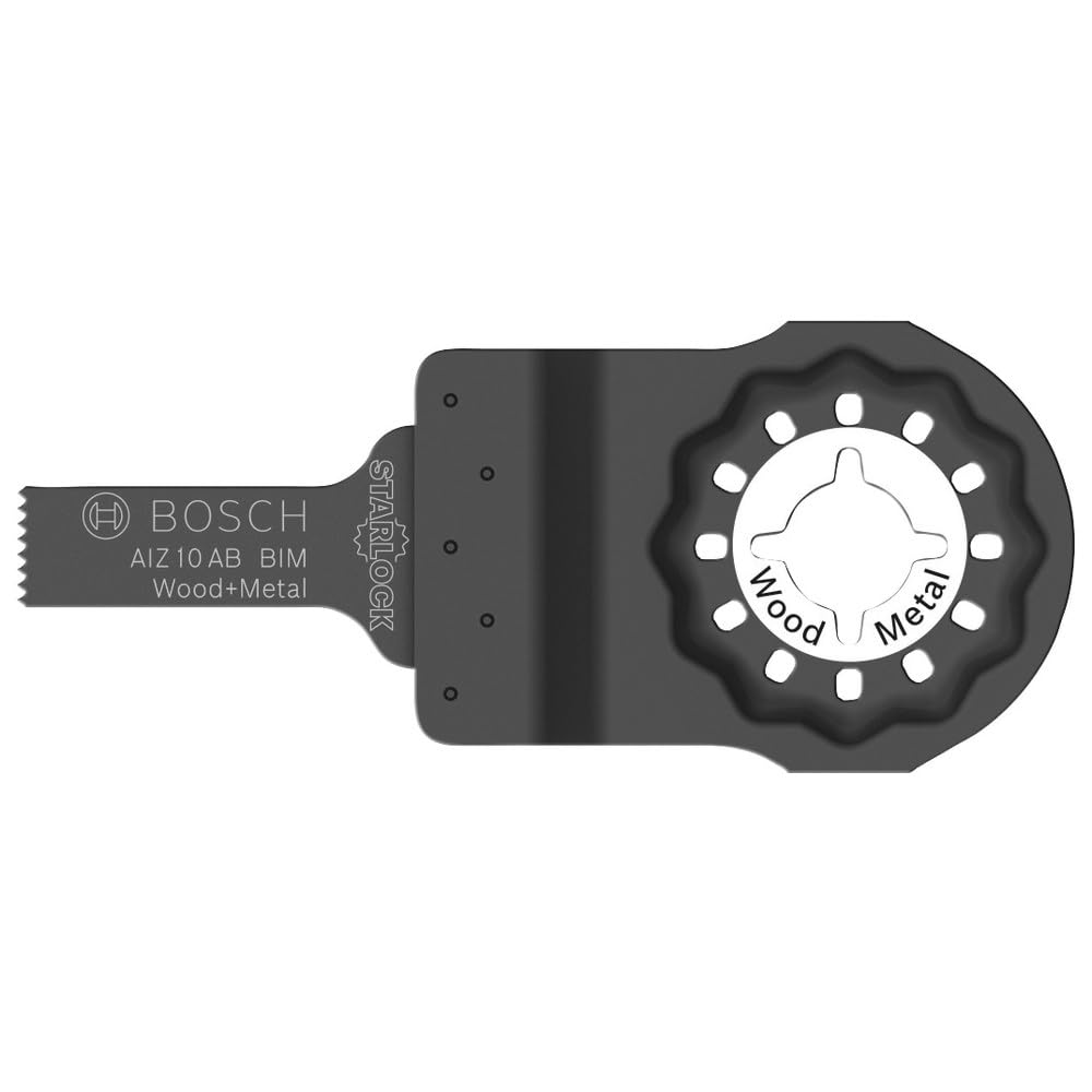 Bosch Professional 5X Plunge Cutting Saw Blade AII 65 APB (for Wood and Metal, 40 x 65 mm, Accessory Multitool)
