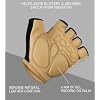 AERO|TECH|DESIGNS | Crochet Cycling Gloves | Extra Thick Gel Padded Palms | Natural Leather and Cotton