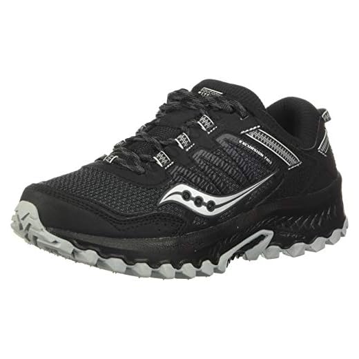 Saucony Womens Versafoam Excursion TR13 Black 7.5 Wide