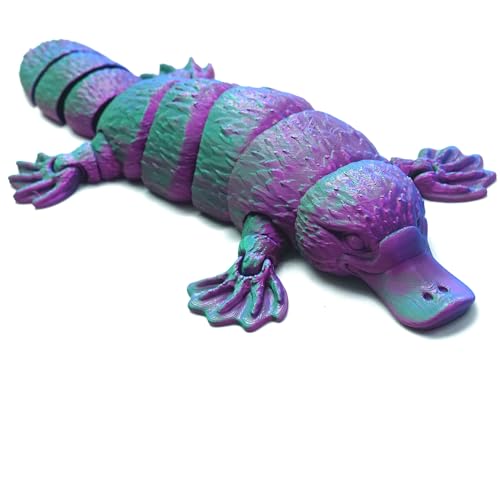 3D Printed Model Platypus,Flexible Platypus Statue,Movable Joints,Home Office Decor,Interesting Toys for Autism/ADHD,Festival Gifts toco,Fidget Toys, Executive Desk Animals Toy