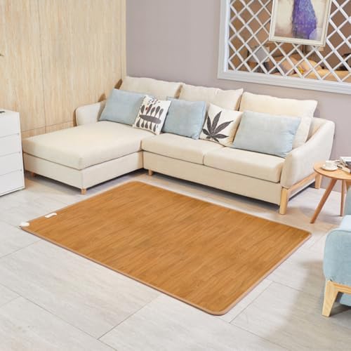 Heat Sensitive Rug Rug Heater, Graphene Electric Heater Rug, Timed Temperature Control ...