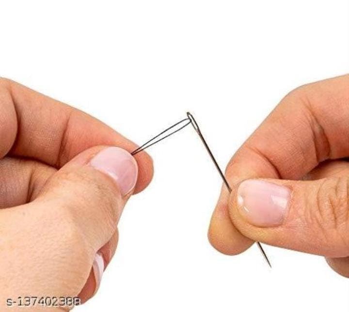 Sorzy Big Size Needle for Making Flower Garland Big Eye Hand Sewing Needles, Size 9 cm, Pack of 1 (25 Needles) 3