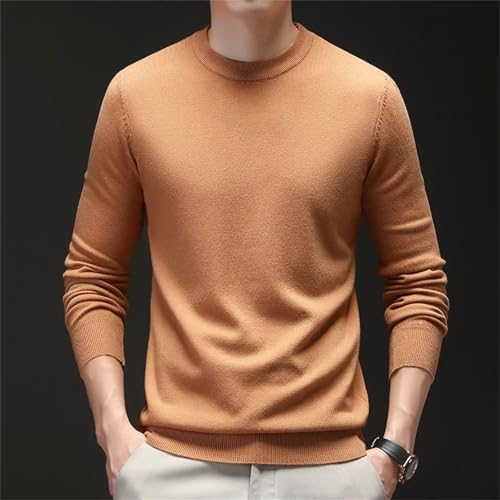 Cashmere Sweater Mens O Neck Long Sleeve Loose Basic Top Comfortable Fashion Warm2