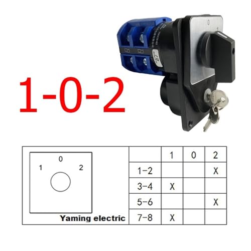 Commutateur de conversion 63A pour sécuriser le contrôle de moteur 660V