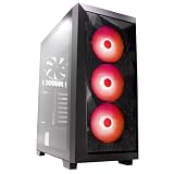 Xilence Xilent Breeze X712.RGB obudowa komputera gamingowego, 3 x wentylator ARGB 120 mm, 1 x wentylator PWM, ATX Midi Tower, czarna