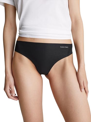 String Calvin Klein coton extensible contre les marques de culotte lot de 3 thongs