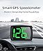 Heads up Display for Cars, Digital GPS HUD Speedometer Meter MPH Speedo for Cars Trucks, USB Cable Plug & Play, Large Font Display