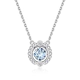 Collares de cristal para mujer, joyería fina, cadena de plata de ley 925, colgante con forma de corazón, regalo para