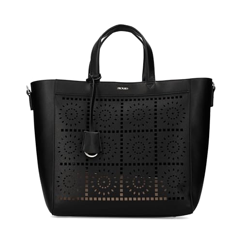 Grand cabas Picard Madeira Shopper Black sac à main femme cuir noir