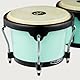 Meinl Percussion Bongos Journey Series - 2 Handtrommeln mit 6,5 und 7,5 Zoll - inkl. Stimmschlüssel - ABS Kunststoff, Hellblau (HB50SF)