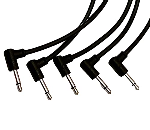 Câble patch Eurorack coudé à droite Luigis M-PAR anti-encombrement 60cm