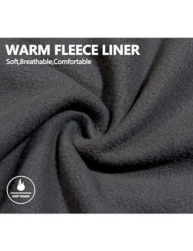 Little Donkey Andy Jaqueta masculina leve de lã softshell jaqueta bomber casual impermeável corta-ve