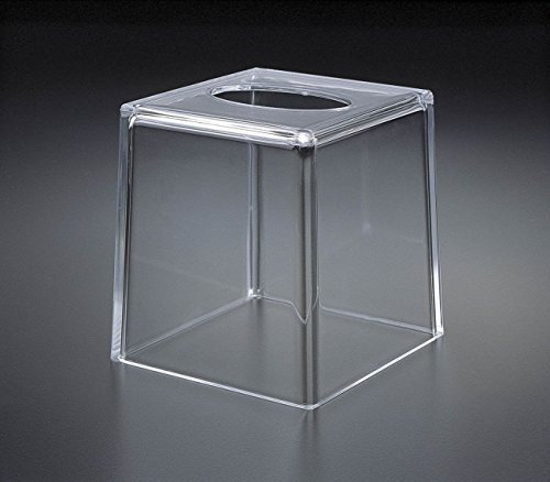 Huang Acrylic Acrylic Lucite Boutique Tissue Box Holder Cover