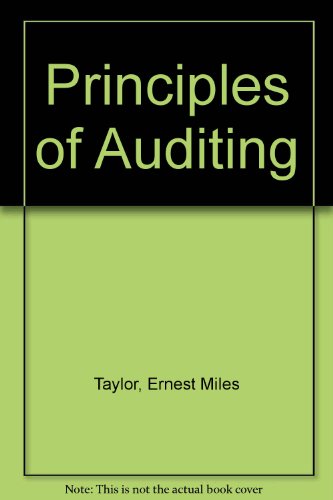 Principles of Auditing