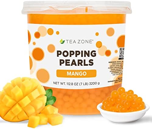 TEA ZONE Mango Popping Pearls (7 lbs)