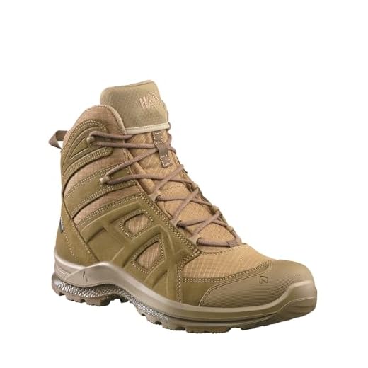 Haix Black Eagle Athletic 2.0 V GTX mid/Coyote Modernes Veloursleder kombiniert mit Gore-TEX. 45