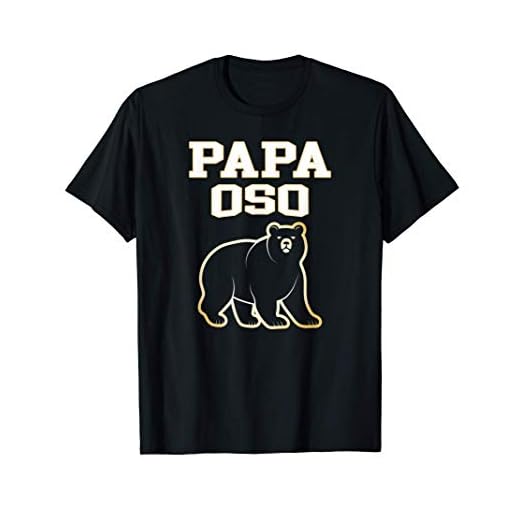 Hombre Papá Oso Original Regalo Navidad Familia para Padres Papi Camiseta