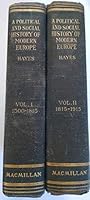A POLITICAL AND SOCIAL HISTORY OF MODERN EUROPE [complete set]. B000QDZUCO Book Cover