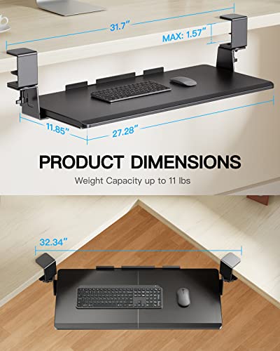 Huanuo Keyboard Tray Under Desk #TOP4