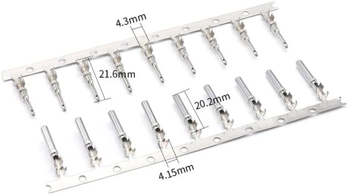 DT04-4P-L012 Type Waterproof Automotive Connector 2P/3P/4P/6P/8P/12P Butt Harness Socket Terminal(8p,100Sets)
