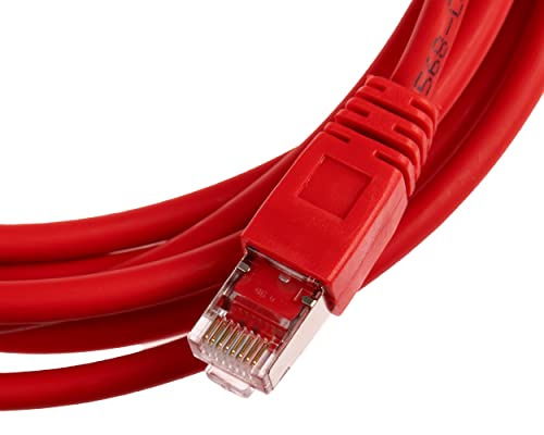 CDL Micro - Shielded Cat6 Patch Cable 3m - Red - Image 4