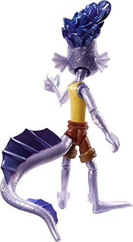 Mattel Pixar Luca Alberto Scorfano Action Figure Movie Toys, Highly Posable With Color Change Elements, Swappable Parts & Authentic Look, Kids Gift Ages 3 Years & Up #TOP5