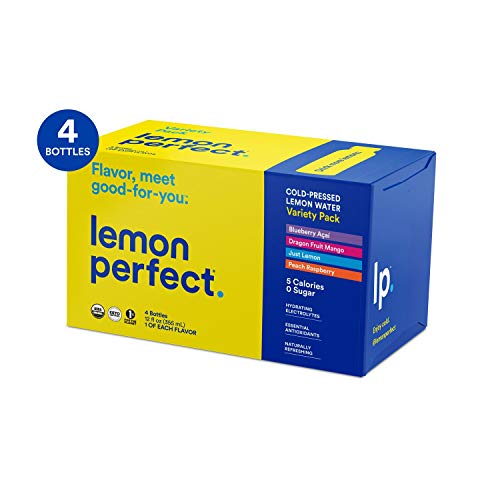 Lemon Perfect, Organic Cold-Pressed Lemon Water, Variety Pack (4-Pack), Full of Flavor, Hydrating Electrolytes, Essential Antioxidants, Zero Sugar, 100% Vitamin C, Keto Certified … - Thumbnail 4