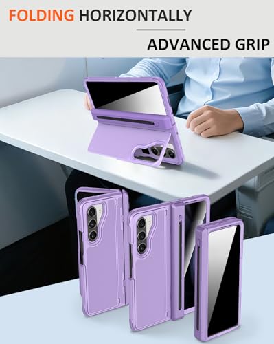 Funda Samsung Z Fold 5 NINKI con soporte para S Pen y protector privacidad 7