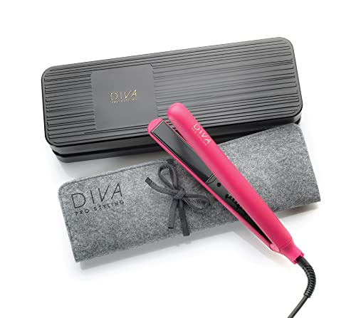 Diva Pro Styling Digital Styler Plancha de Pelo, Magenta