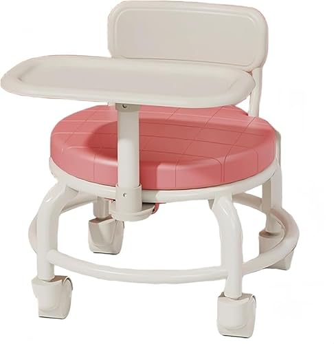 AZIEBAY ベビーチェア 子供用 ハイ&ローチェア(高低 2 段調節) 声を出す機能付き 子供用ダイニングチェア キャスター付き 取り外し可能ディナープレート付 食事/遊び両用 6 ヶ月〜5 歳対応 軽量持ち運び簡単 組み立て簡単 移動簡単 安全性高