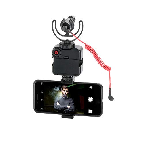 WinnerEco Luz de vídeo para celular Mini câmera de 49 LEDs, luz de vídeo para celular, regulável, lâ