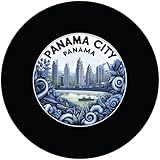 Panama City Panama Souvenir Home Decoration Coaster Paper 4 Pack