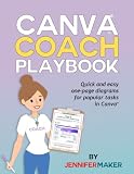 Canva Coach Playbook: Quick and Easy One-Page Diagrams for Popular Tasks in Canva