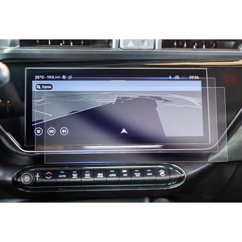 GAFAT Kompatibel mit Alfa Romeo Junior 2025 2026 10,25 Zoll Navigation Schutzfolie, Nano Displayschutzfolie für A1fa Rmeo Junior ab 2025 Hybrid EV 10,25" Touchscreen, 6H-Kratzfest [2 Stück]