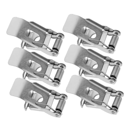 KOCKSHION 6個 ダウンライト用高耐久スプリングクリップ 簡単取付 安定保持 照明器具固定用リテーナースプリングクランプ 埋込型ライト対応