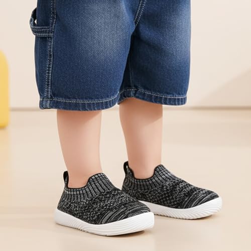 Image of MORENDL Baby Toddler Walking Socks Non-Slip Breathable Unisex Casual Sneakers